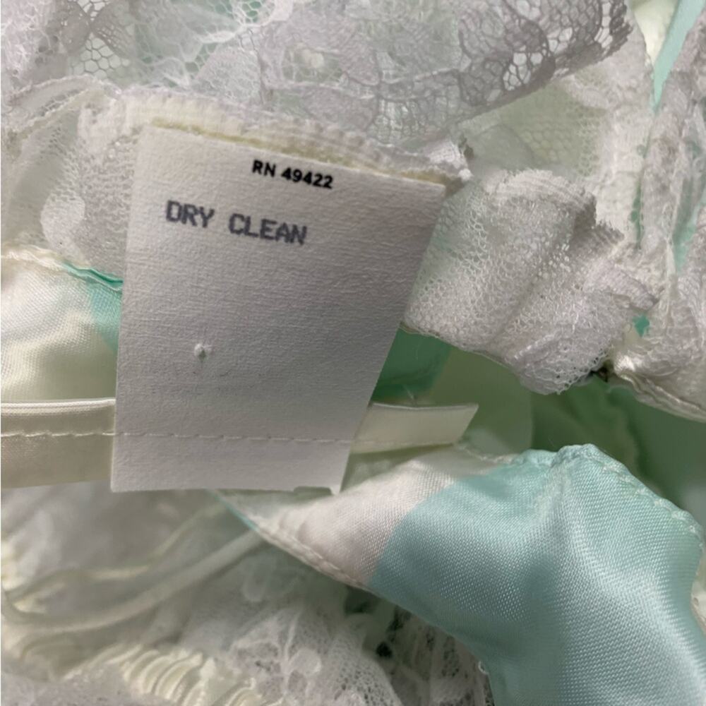 Gunne Sax juniors 11 women's small xs southern belle stripe dress frilly girly - Picture 5 of 14